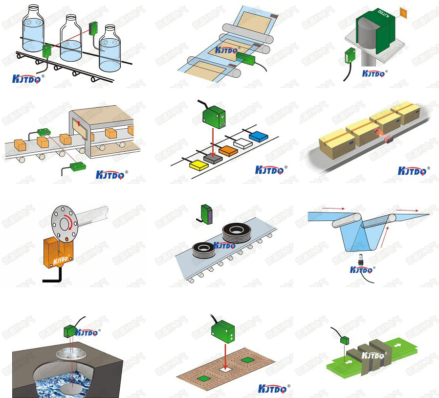 dq126e光電開關傳感器面板上的字母L、D表示什么意思?