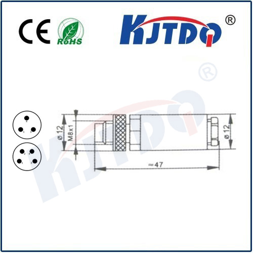 M8連接器 A型-現(xiàn)場(chǎng)接線式(組裝)系列