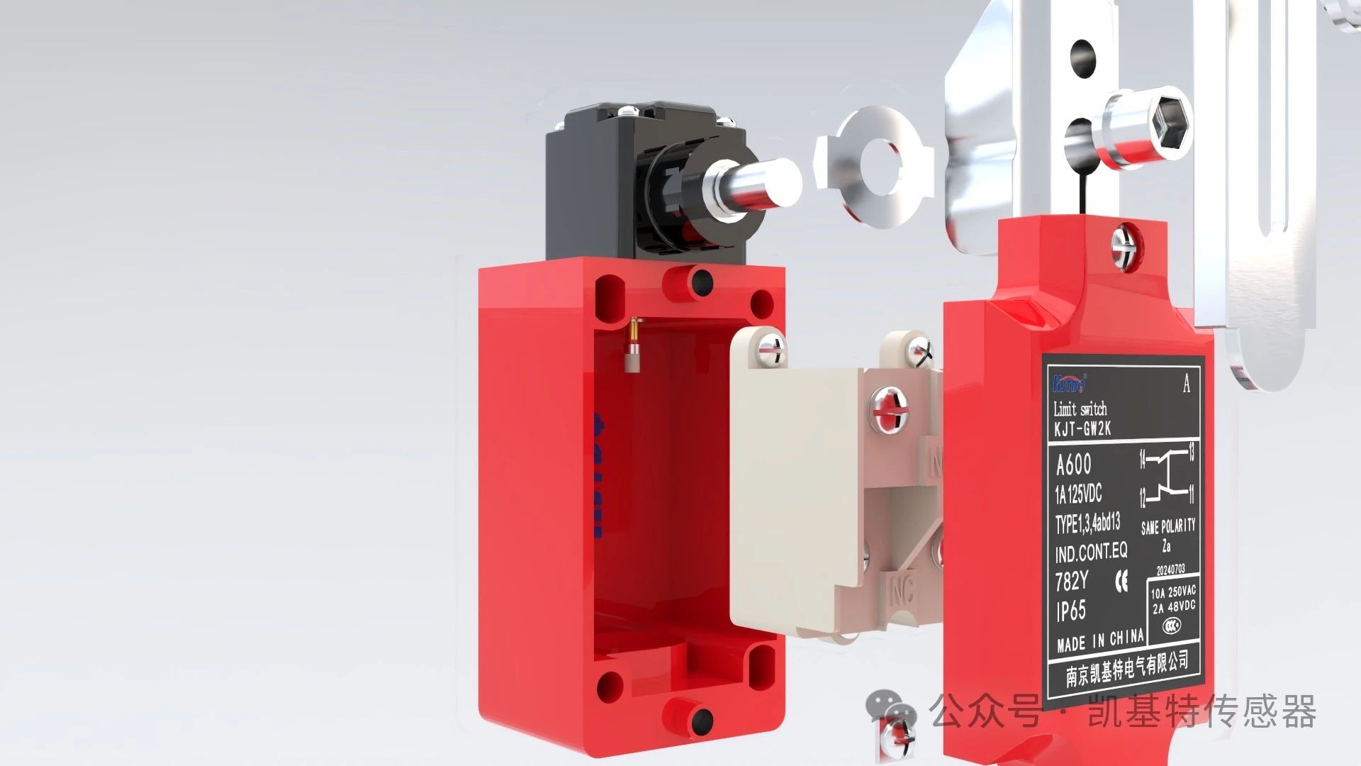 新品推薦 | 凱基特全新耐高溫接近行程限位開關
